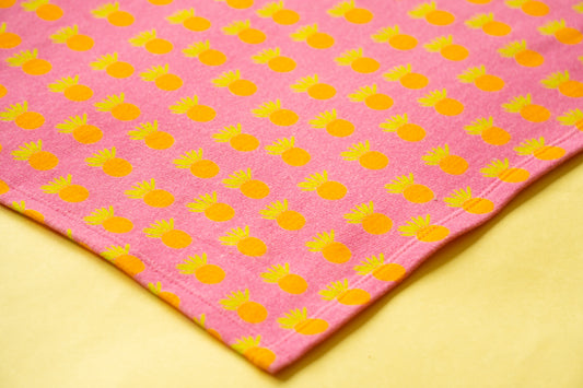 Organic Cotton Kitchen Towel - Pineapple Glow